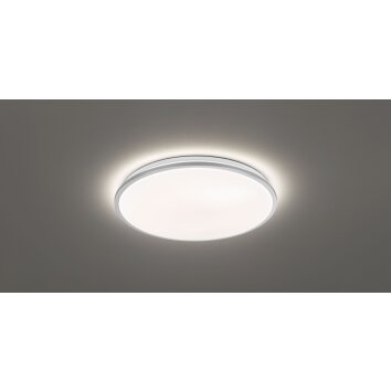 Fischer & Honsel  Jaso Lampa Sufitowa LED Srebrny, 1-punktowy