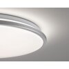 Fischer & Honsel  Jaso Lampa Sufitowa LED Srebrny, 1-punktowy