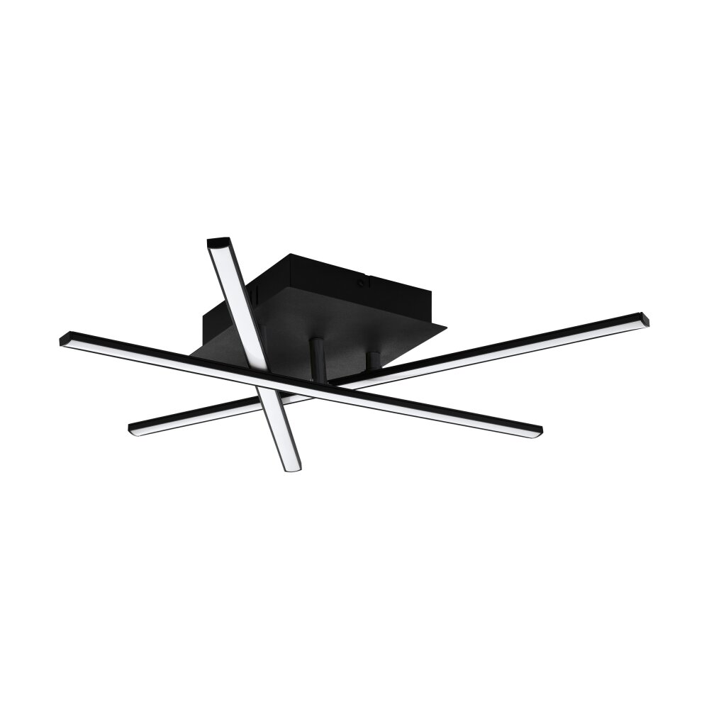 Eglo LASANA Lampa Sufitowa LED Czarny, 1-punktowy main product photo
