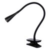 Lucide ZOZY lampa z klipsem LED Czarny, 1-punktowy