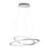 Paul Neuhaus ALESSA Lampa Wisząca LED Srebrny, 2-punktowe, Zdalne sterowanie