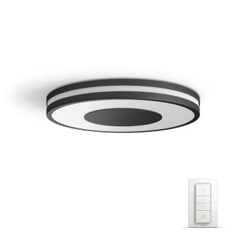 Philips Hue Ambiance White Being Lampa Sufitowa LED Czarny, Biały, 1-punktowy, Zdalne sterowanie