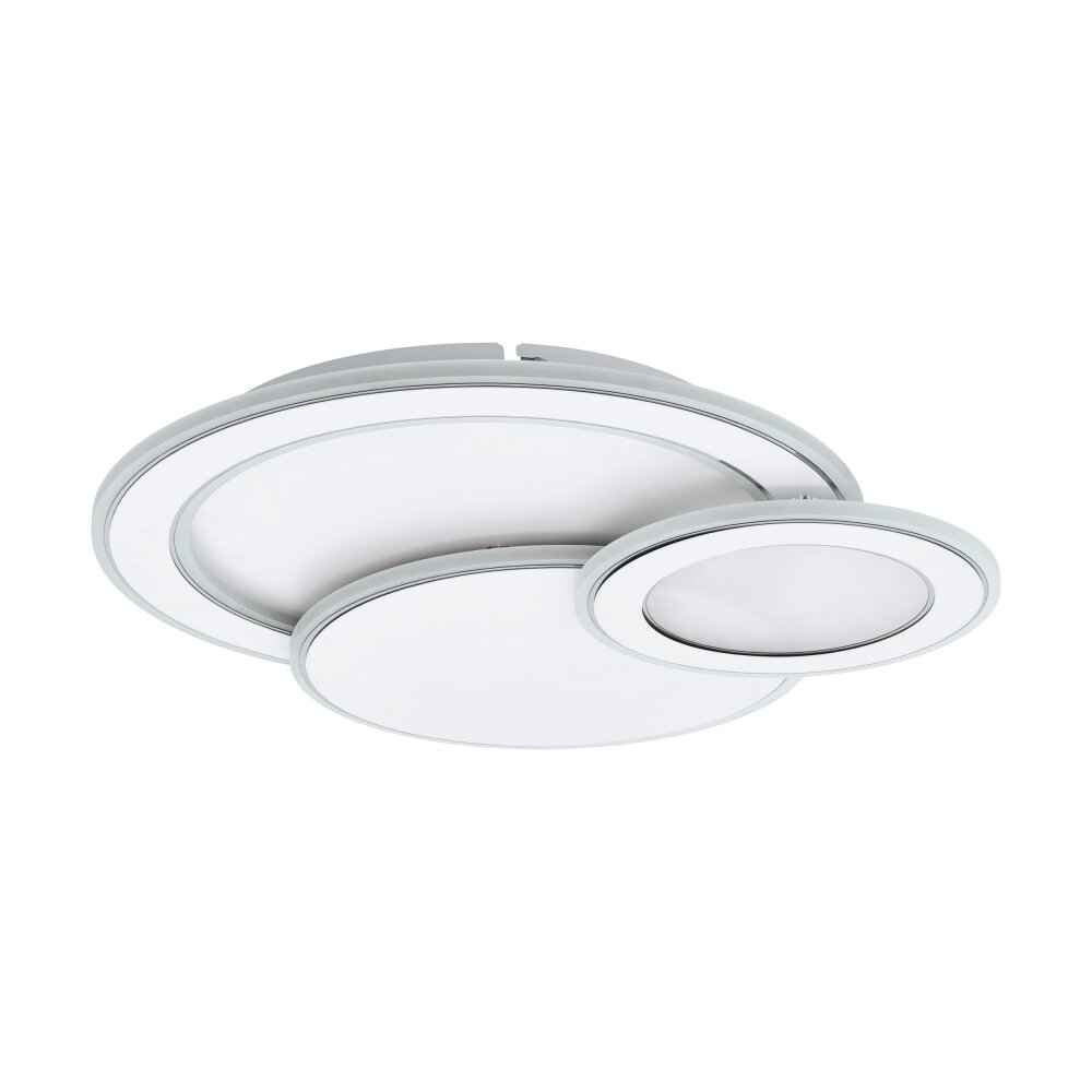 Eglo MENTALURGIA Lampa Sufitowa LED Chrom, Biały, 1-punktowy main product photo