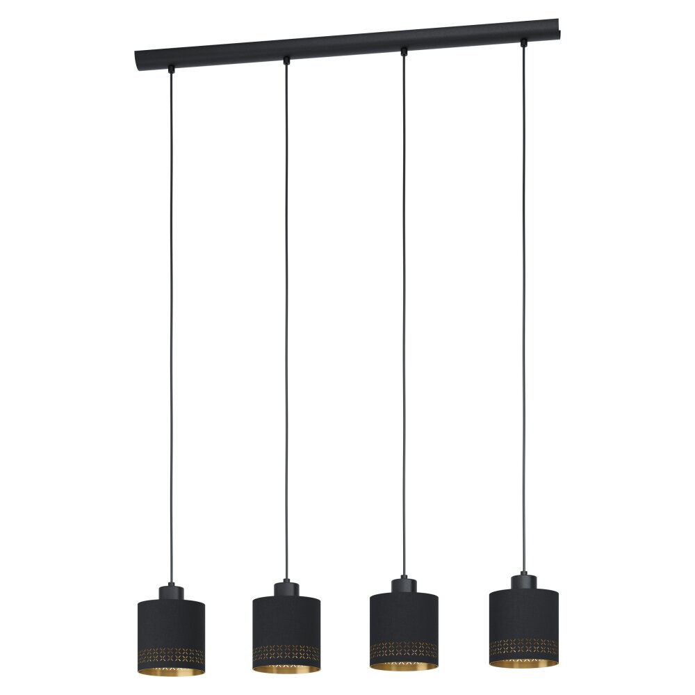 Eglo ESTEPERRA Lampa Wisząca Czarny, 4-punktowe main product photo