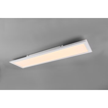 Trio Columbia Lampa Sufitowa LED Biały, 1-punktowy, Zdalne sterowanie, Zmieniacz kolorów