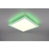 Trio Columbia Lampa Sufitowa LED Biały, 1-punktowy, Zdalne sterowanie, Zmieniacz kolorów