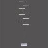 Paul Neuhaus INIGO Lampa Stojąca LED Stal nierdzewna, 4-punktowe, Zdalne sterowanie