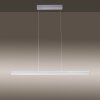 Leuchten-Direkt NIRO Lampa Wisząca LED Nikiel matowy, 2-punktowe