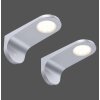 Paul Neuhaus AMON Oświetlenie podszafkowe LED Srebrny, 2-punktowe