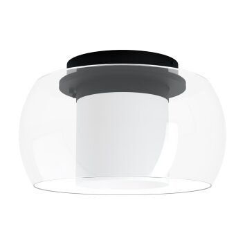 Eglo BRIAGLIA Lampa Sufitowa LED Czarny, 1-punktowy, Zmieniacz kolorów