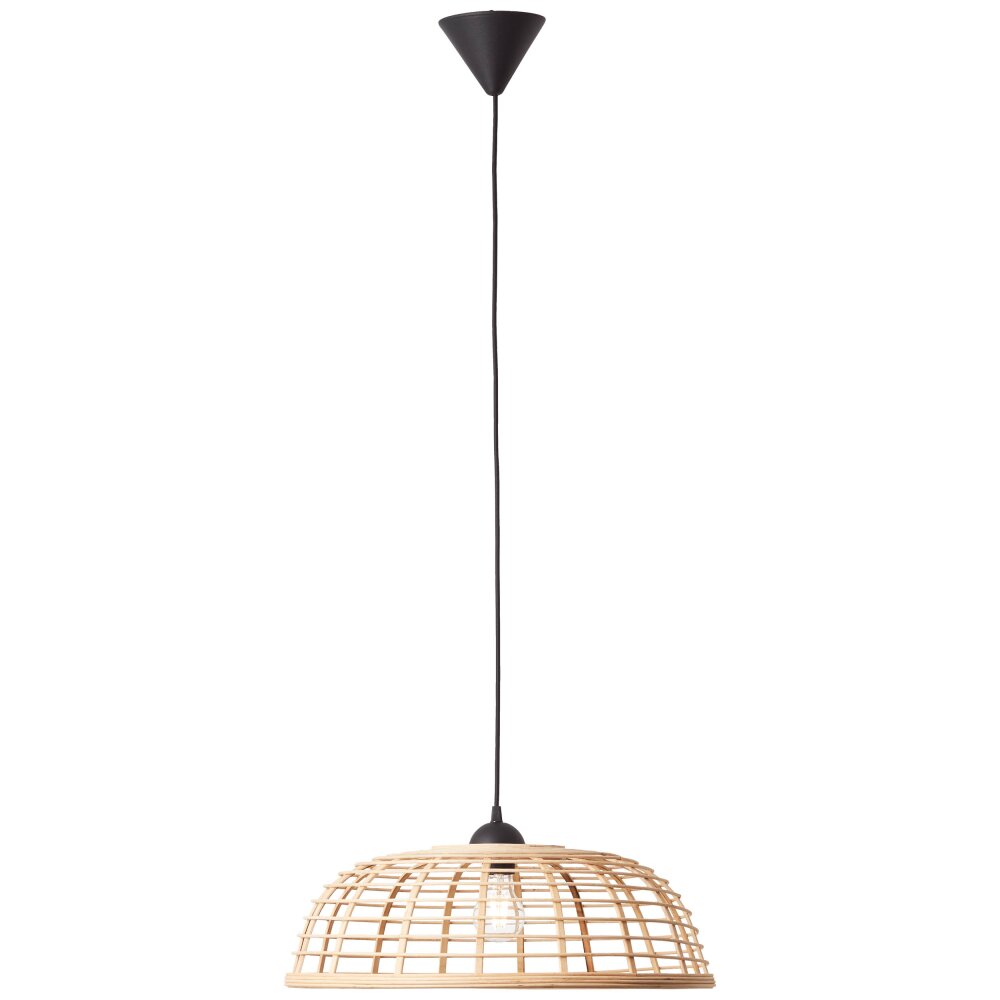 Brilliant CROSSTOWN Lampa Wisząca Jasne drewno, Czarny, 1-punktowy main product photo