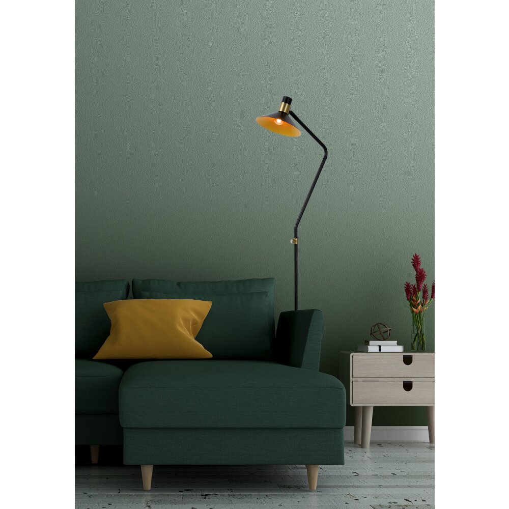 Lucide PEPIJN Lampa Stojąca Czarny, 1-punktowy main product photo