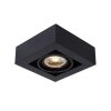Lucide ZEFIX Reflektor sufitowy LED Czarny, 1-punktowy