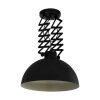 Eglo DONINGTON Lampa ścienna W kolorze kremowym, Czarny, 1-punktowy