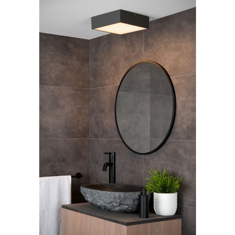 Lucide ROXANE Lampa Sufitowa LED Antracytowy, 1-punktowy main product photo