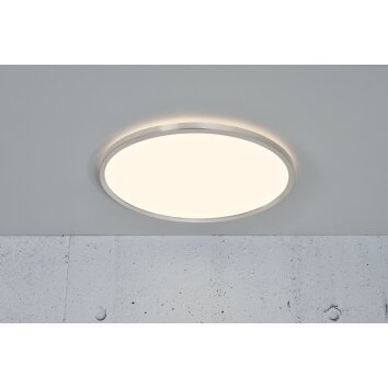 Nordlux OJA Lampa Sufitowa LED Nikiel matowy, 1-punktowy