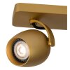 Lucide PRESTON Reflektor sufitowy LED Złoty, Mosiądz, 2-punktowe