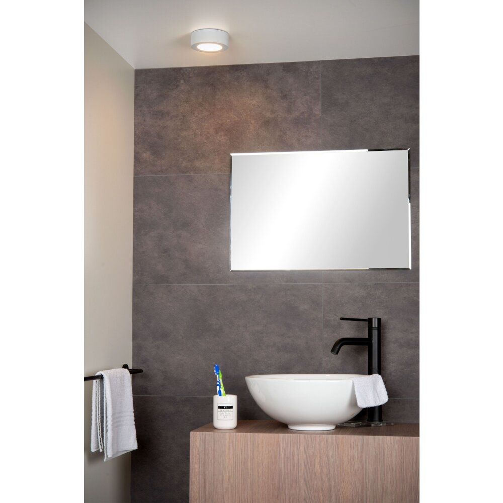 Lucide BRICE Lampa Sufitowa LED Biały, 1-punktowy main product photo