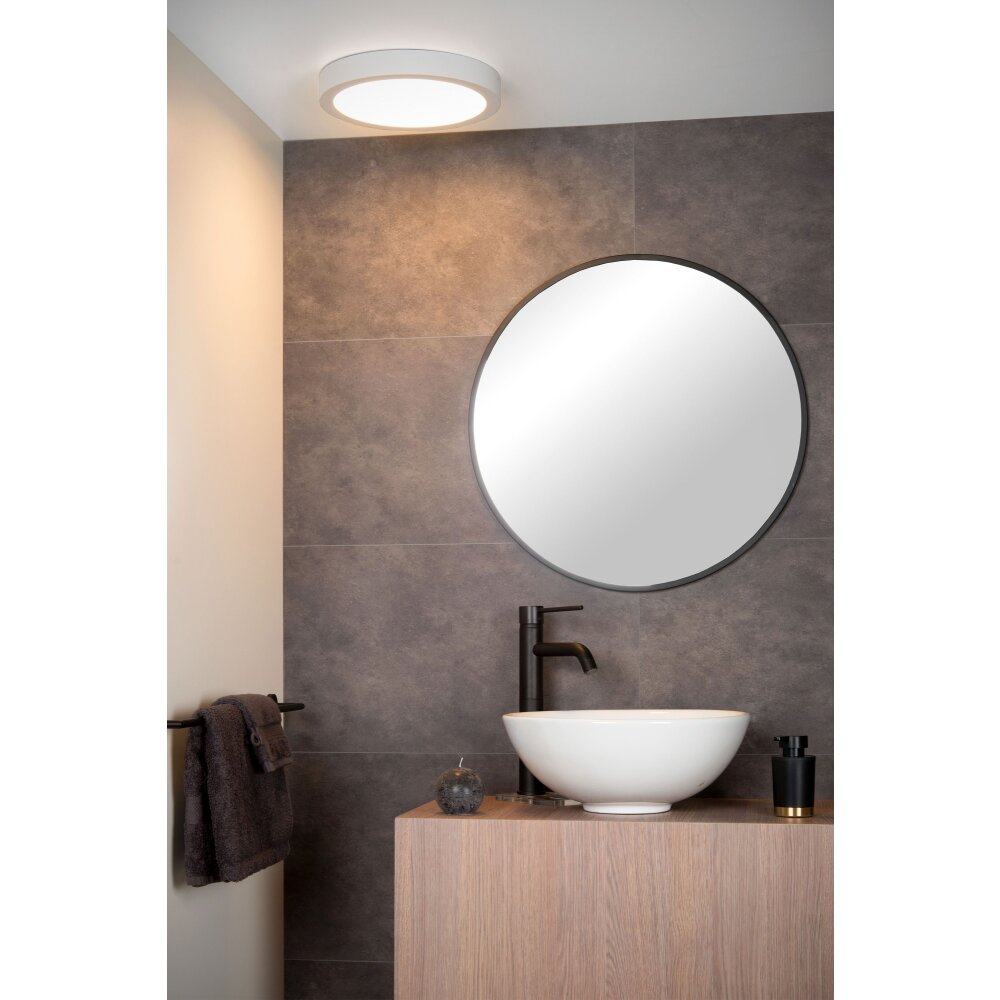 Lucide BRICE Lampa Sufitowa LED Biały, 1-punktowy main product photo