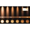 Lucide NIGEL Reflektor sufitowy LED Czarny, 4-punktowe