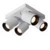 Lucide NIGEL Reflektor sufitowy LED Biały, 4-punktowe