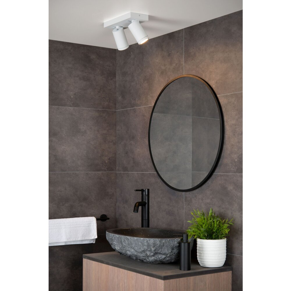 Lucide TAYLOR Reflektor sufitowy LED Biały, 2-punktowe main product photo