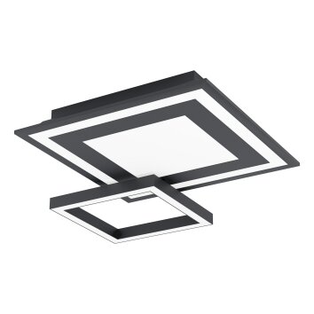 Eglo SAVATARILA Lampa Sufitowa LED Czarny, 1-punktowy, Zmieniacz kolorów