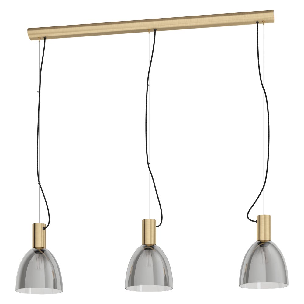Eglo LEBALIO Lampa Wisząca Brązowy, 3-punktowe main product photo