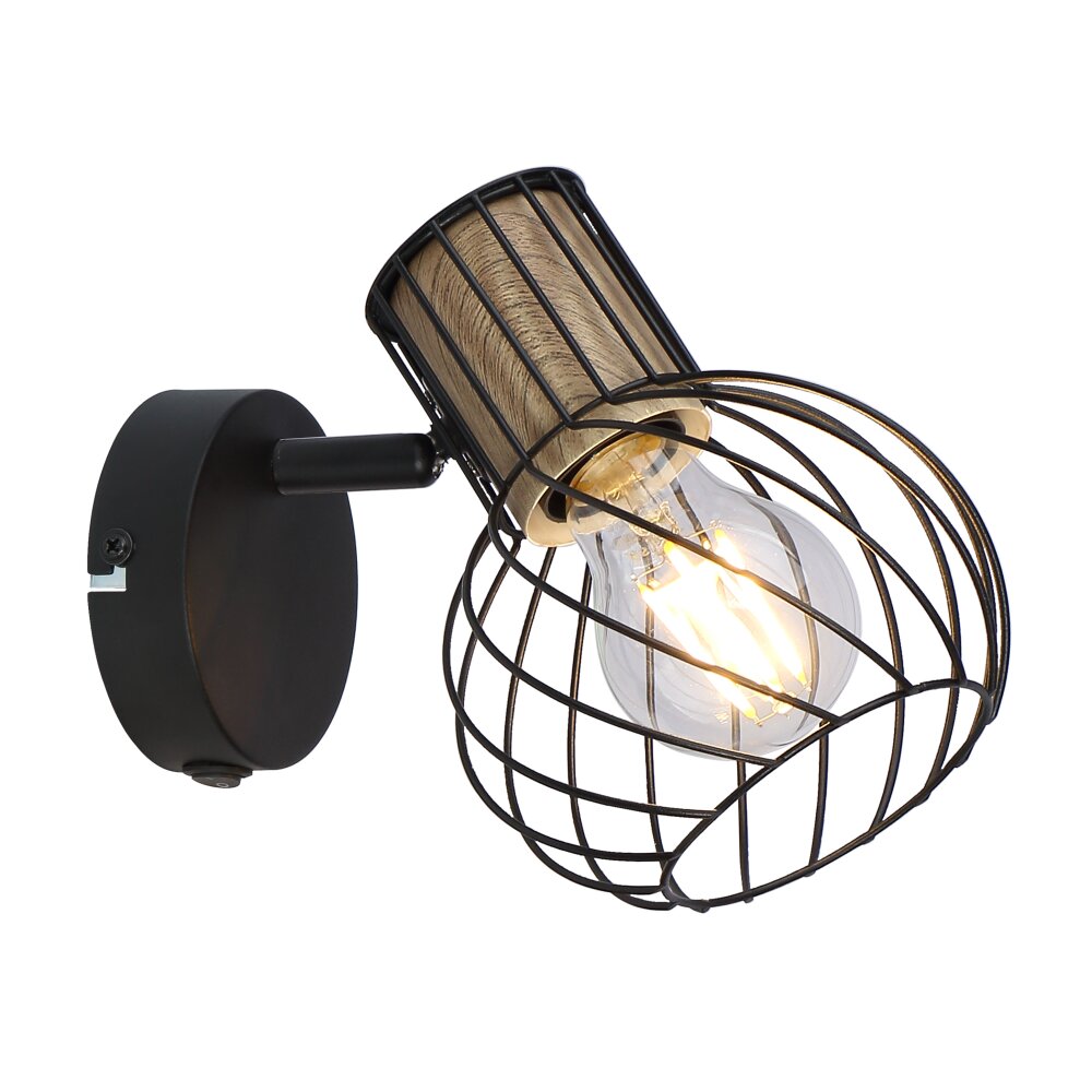 Globo LUISE reflektor Czarny, 1-punktowy main product photo