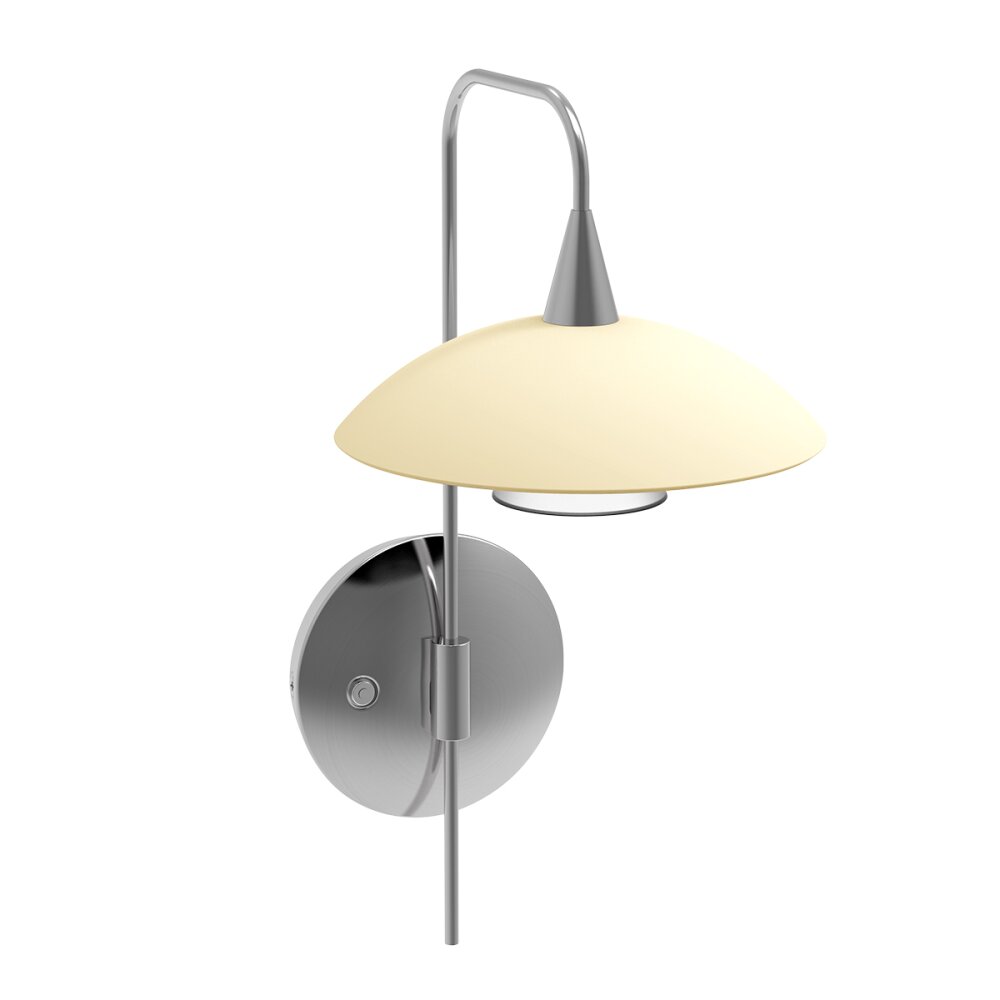 Steinhauer Tallerken Lampa ścienna LED Stal nierdzewna, Biały, 1-punktowy main product photo