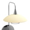 Steinhauer Tallerken Lampa ścienna LED Stal nierdzewna, Biały, 1-punktowy