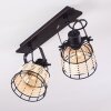 Recinto Lampa Sufitowa Czarny, 2-punktowe