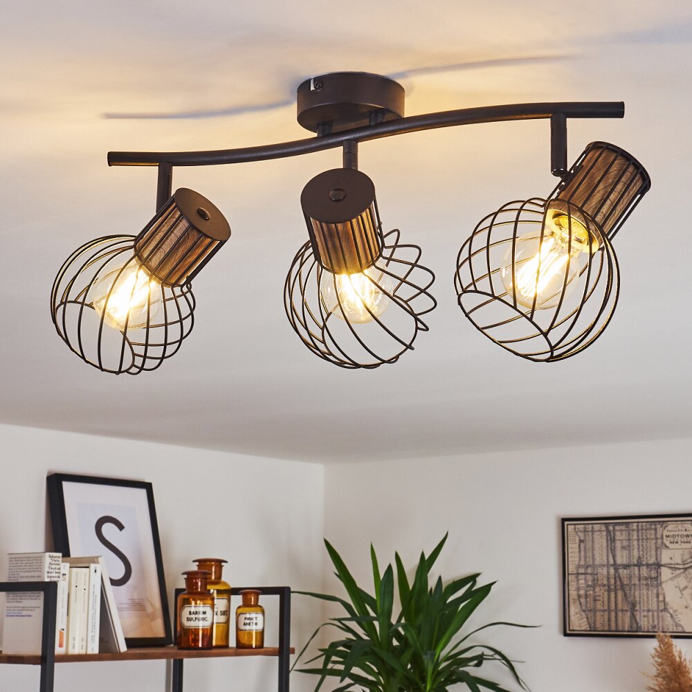 Koler Lampa Sufitowa Czarny, 3-punktowe main product photo