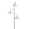 Steinhauer Tallerken Lampa Stojąca LED Stal nierdzewna, Biały, 3-punktowe