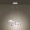 Paul Neuhaus Q-VITO Lampa Wisząca LED Srebrny, 2-punktowe, Zdalne sterowanie