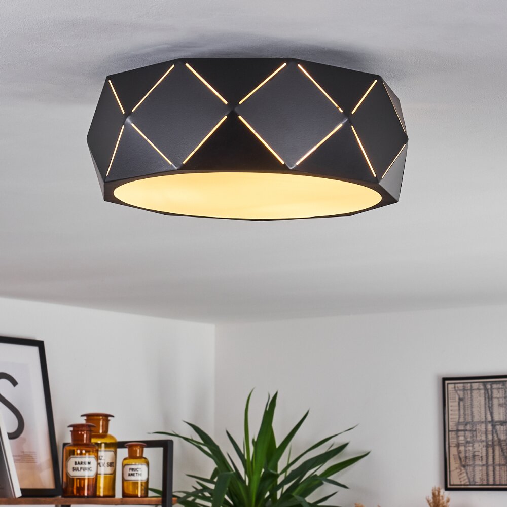 Shouver Lampa Sufitowa Czarny, Biały, 3-punktowe main product photo