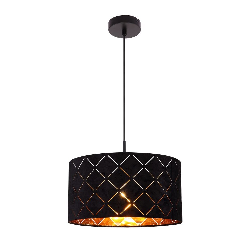 Lampa Wisząca Globo SUNNA Czarny, 1-punktowy main product photo