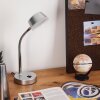 Pineda lampka nocna LED Chrom, 1-punktowy Pineda lampka nocna LED Chrom, 1-punktowy
