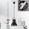 Fieberbrunn Lampa Wisząca Czarny, 1-punktowy Fieberbrunn Lampa Wisząca Czarny, 1-punktowy