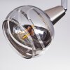 Warga Lampa Sufitowa LED Nikiel matowy, 4-punktowe