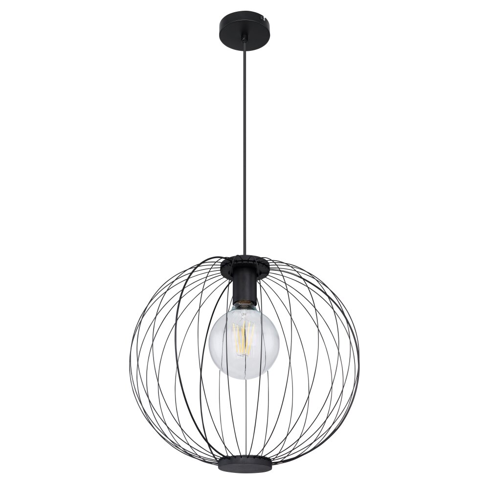 Globo ROZA Lampa Wisząca Czarny, 1-punktowy main product photo