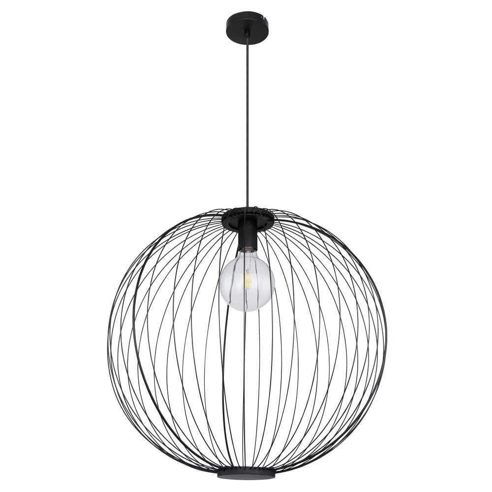 Globo ROZA Lampa Wisząca Czarny, 1-punktowy main product photo