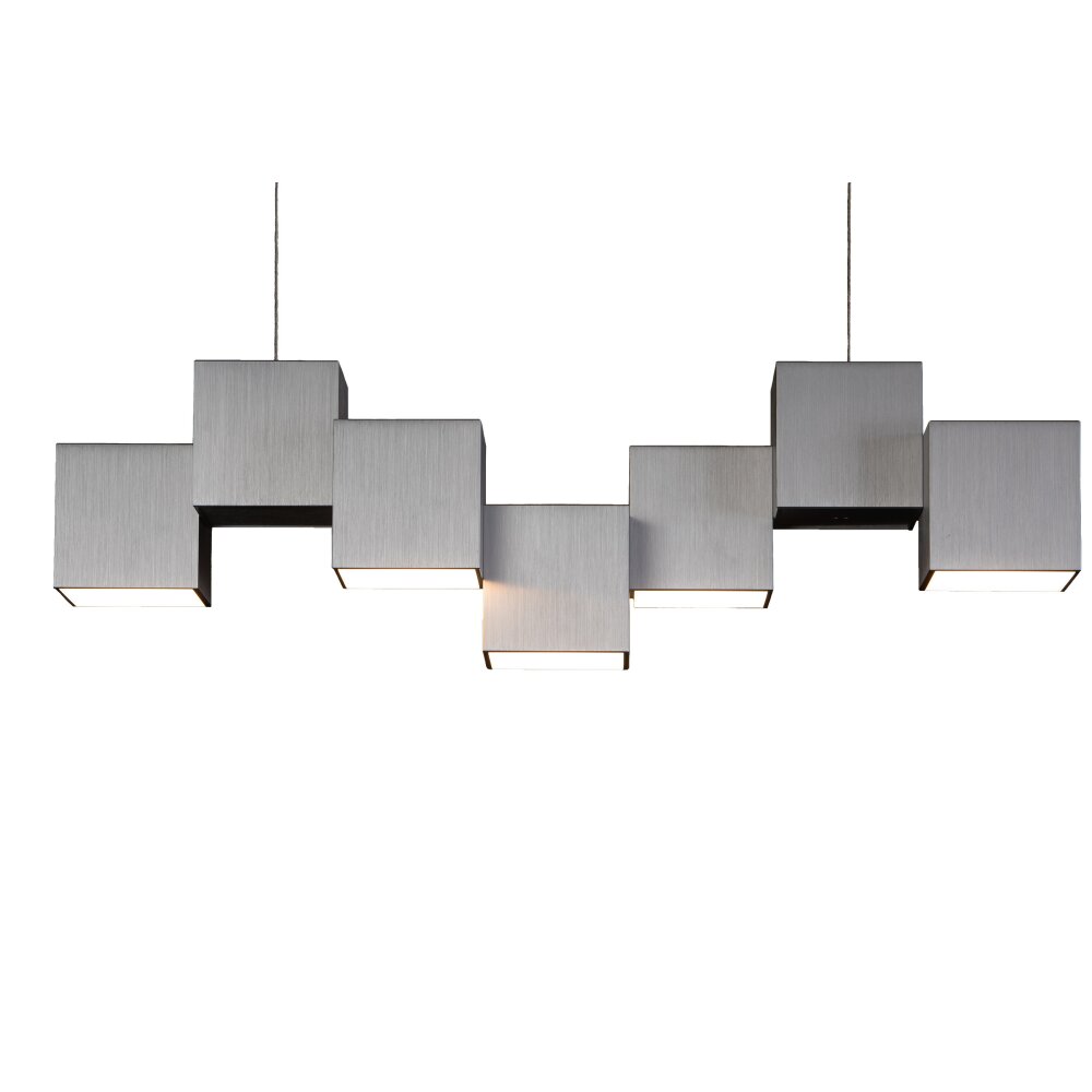 Grossmann ROCKS Lampa Sufitowa LED Aluminium, 5-punktowe main product photo