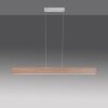 Paul Neuhaus Q-TIMBER Lampa Wisząca LED Jasne drewno, 1-punktowy, Zdalne sterowanie