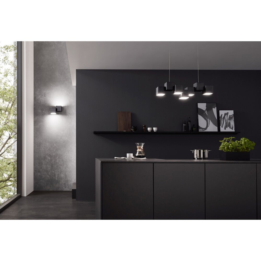 Grossmann ROCKS Lampa Sufitowa LED Czarny, 5-punktowe main product photo