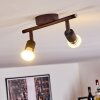 Planes Lampa Sufitowa LED Rdzawy, 2-punktowe