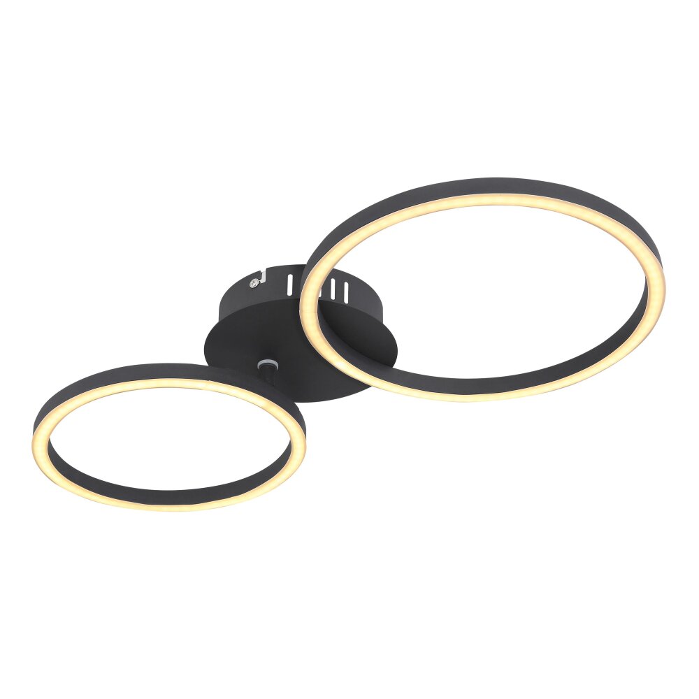 Globo KENDY Lampa Sufitowa LED Czarny, 1-punktowy main product photo