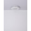 Globo KLEMENS Lampa Sufitowa LED Biały, 1-punktowy, Zdalne sterowanie