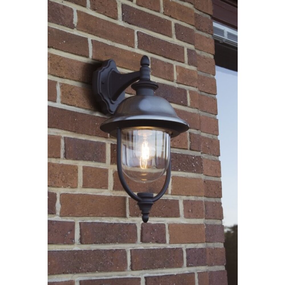 Konstsmide PARMA lampa ścienna Aluminium, Czarny, 1-punktowy main product photo