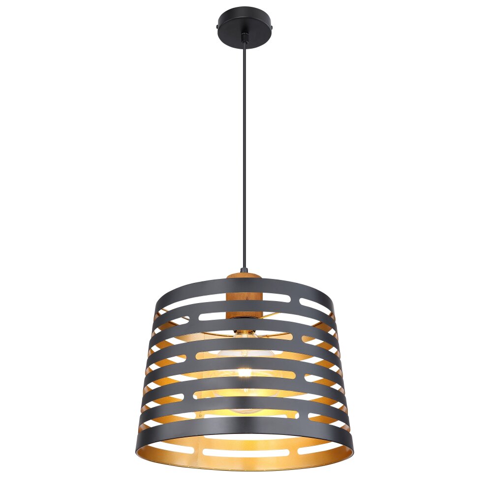 Globo ABLONA Lampa Wisząca Czarny, 1-punktowy main product photo